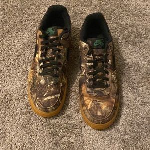 nike camo air forces